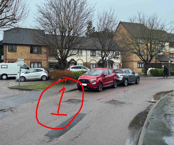 Parking on Harrier Road, NW9
