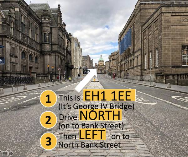 Parking on North Bank Street, EH1