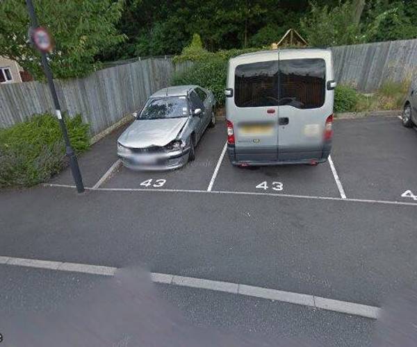 Parking on Hiscocks Drive, BA2