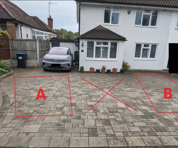 Parking on Forest Drive, CM16