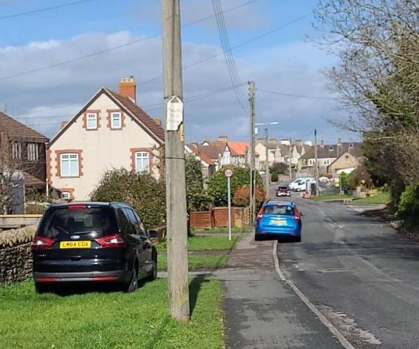 Parking on North Road, BS34