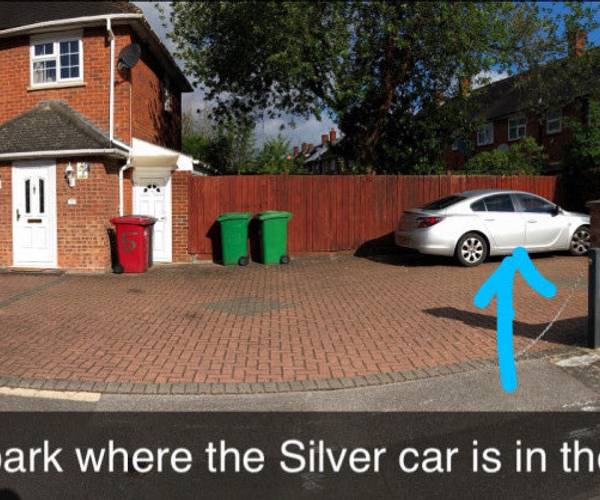 Parking on Stanley Green East, SL3