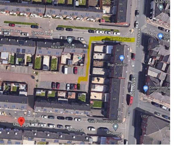 Parking on Union Street, LE4