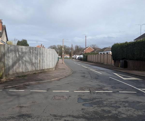 Parking on Digby Drive, B37