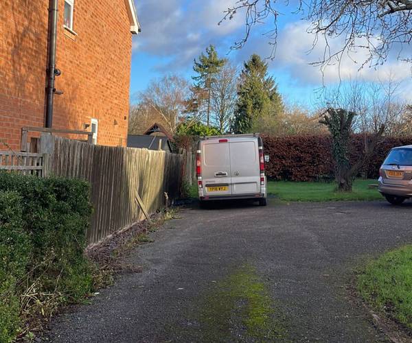 Parking on Windmill Way, DE74