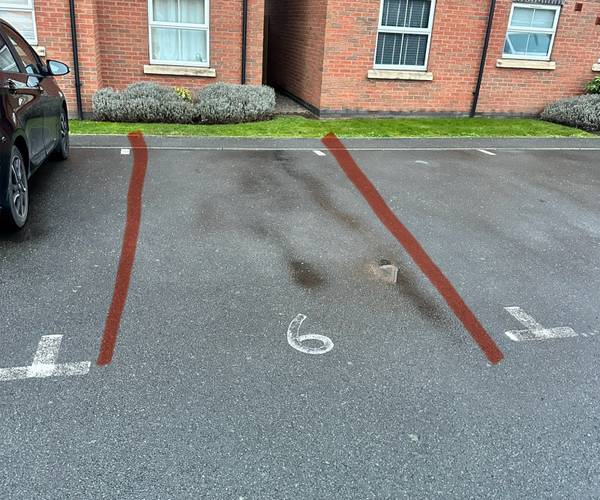 Parking on Lime Tree Grove, LE11
