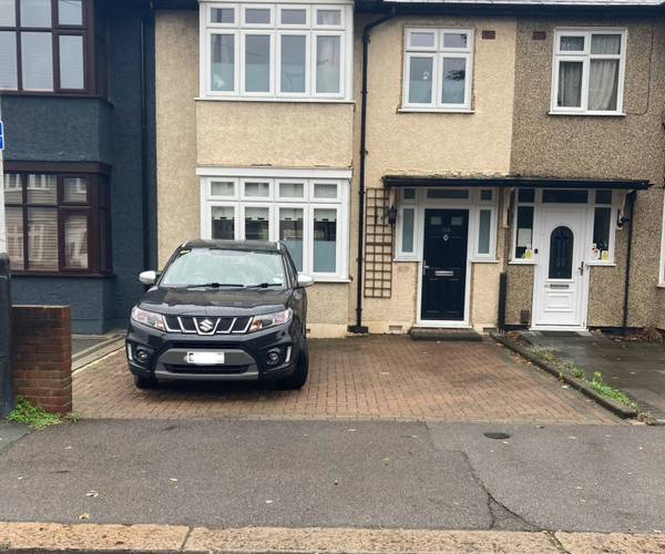 Parking on Heath Park Road, RM2