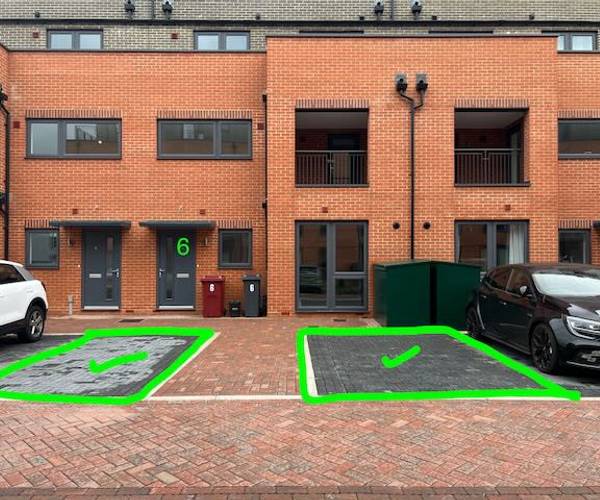 Parking on Cox Terrace, RG1