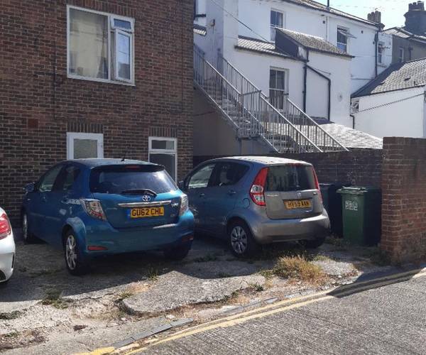 Parking on Lushington Road, BN21