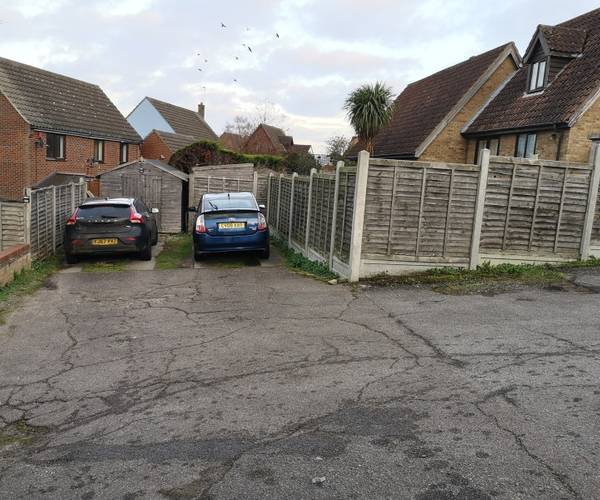 Parking on Gainsborough Drive, CO11