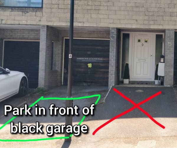 Parking on Calton Walk, BA2
