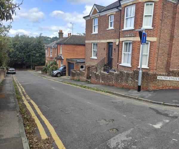 Parking on Croft Road, GU7