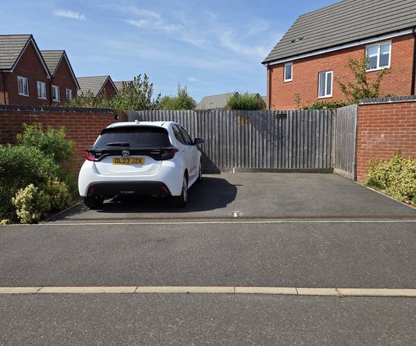 Parking on Trubshaw Grove, ST16