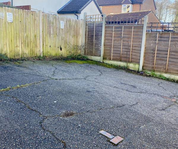 Parking on Nash Close, CO11