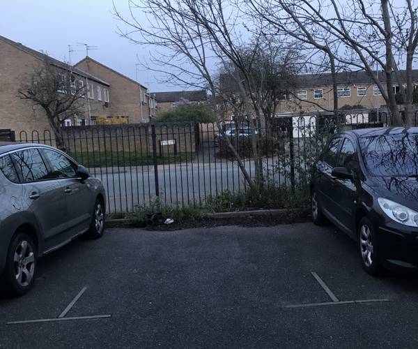 Parking on Honeysuckle Court, PE2