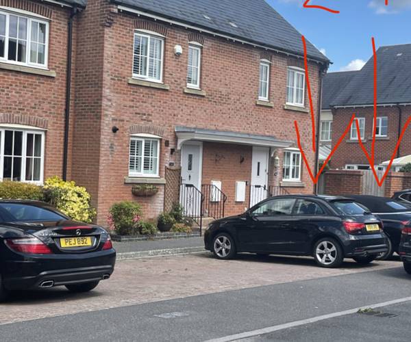 Parking on Malmesbury Close, BH23