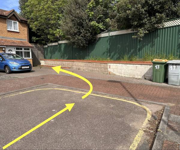 Parking on Tom Nolan Close, E15