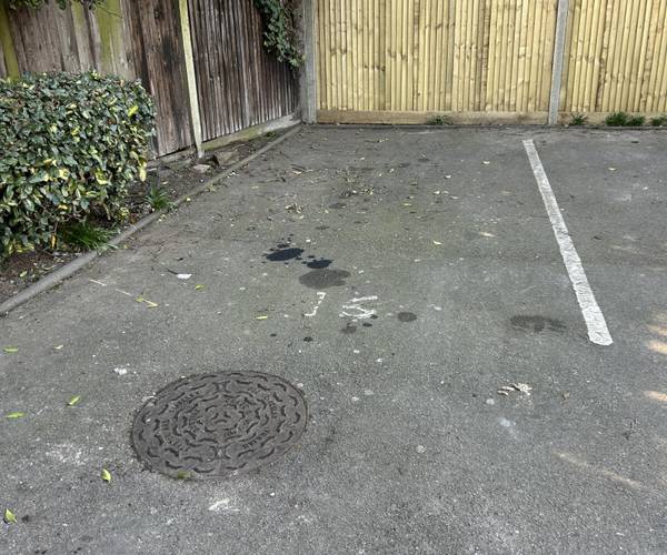 Parking on Audley Firs, KT12