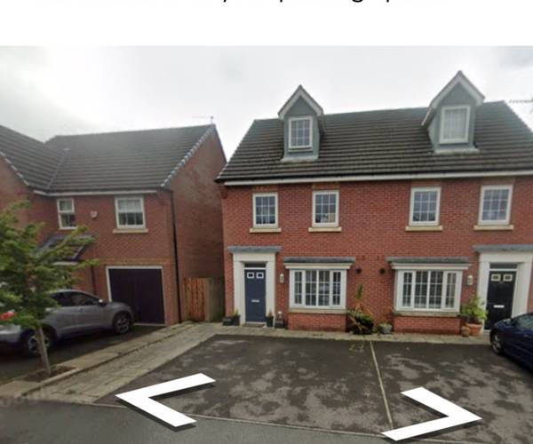 Parking on Clydesdale Drive, PR7
