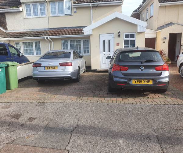 Parking on Desford Way, TW15