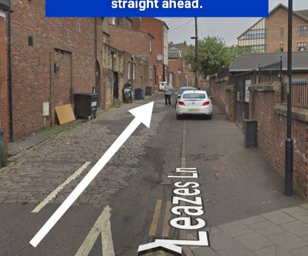 Parking on Leazes Lane, NE1