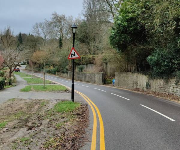 Parking on Opposite Brittains Lane, Marlborough Crescent, TN13