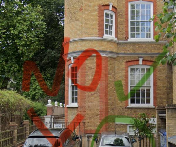 Parking on Airlie Gardens, W8