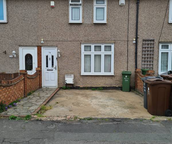 Parking on Lymington Road, RM8