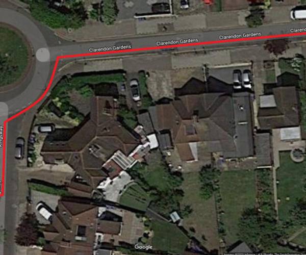 Parking on Kingsway, HA9