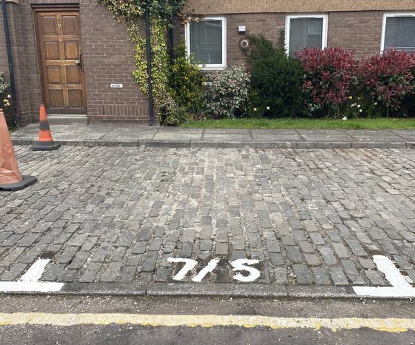 Parking on Ettrickdale Place, EH3
