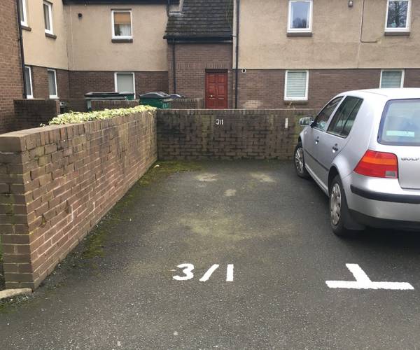 Parking on Glenogle Road, EH3