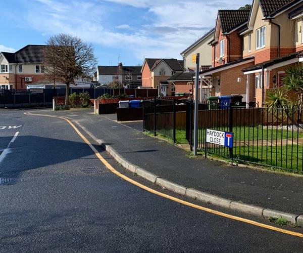Parking on Haydock Close, M32