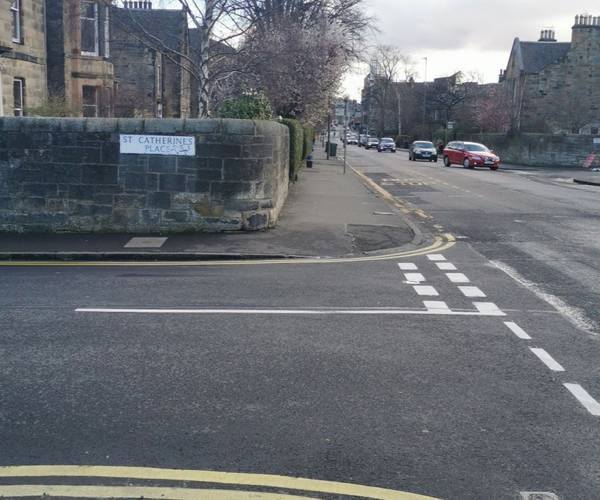 Parking on Grange Road, EH9