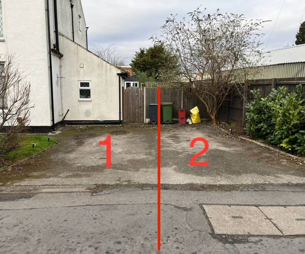 Parking on Station Road, DE74