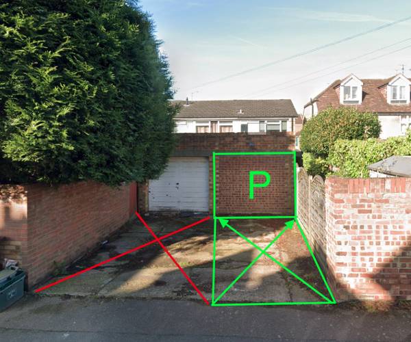 Parking on Albion Road, AL1