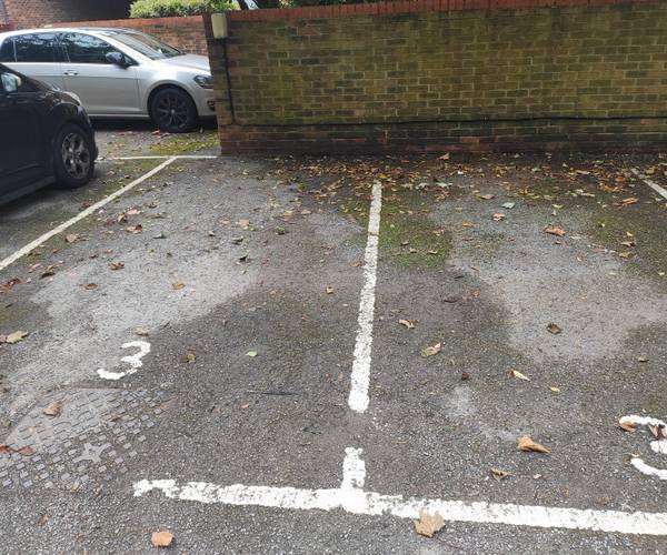 Parking space on Buckingham Court, TW18