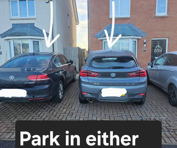 Parking on Langroods Circle, PA3