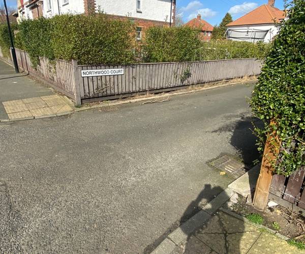 Parking on Northwood Court, SR5