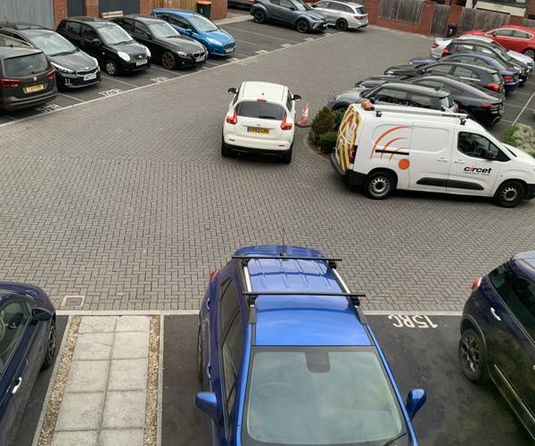 Parking on Rhosyn Close, NP19