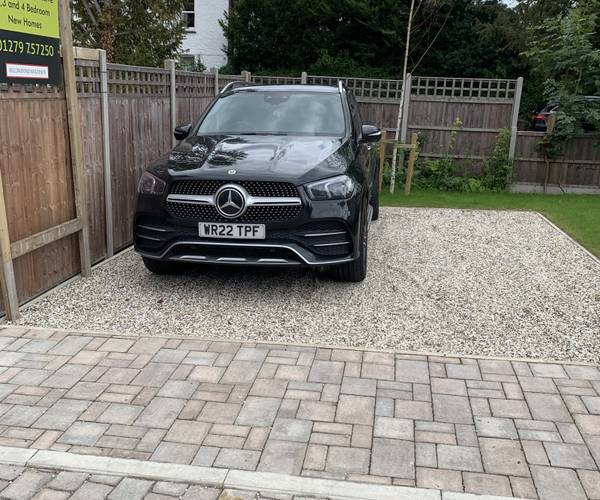Parking on Christie Close, CM23