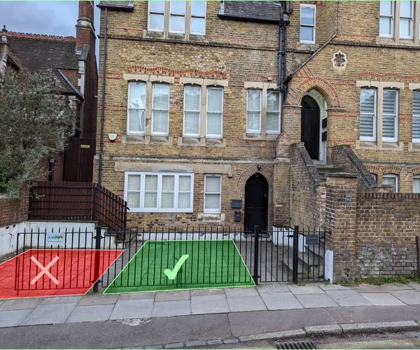 Parking on Greenwich South Street, SE10