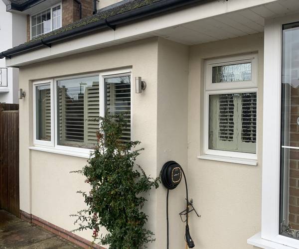 Parking on Hunts Road, CV37
