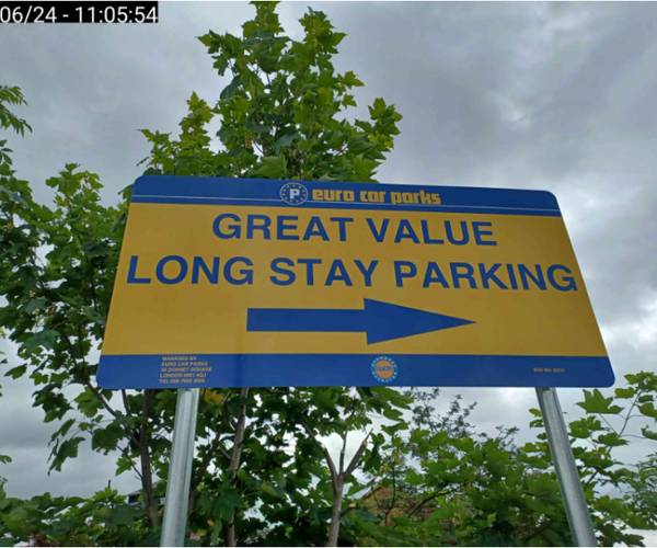 ECP Island Green Long Stay Car Park - Wrexham football club 