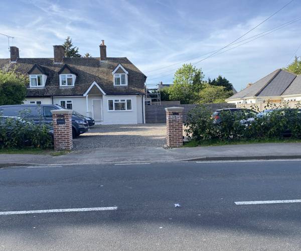Parking on Dunmow Road, CM6