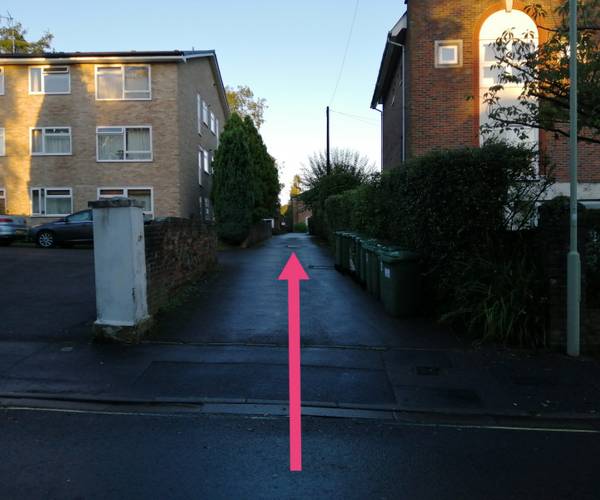 Parking on Christchurch Road, SO23