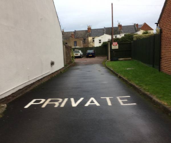Parking space on Libertus Road, GL51