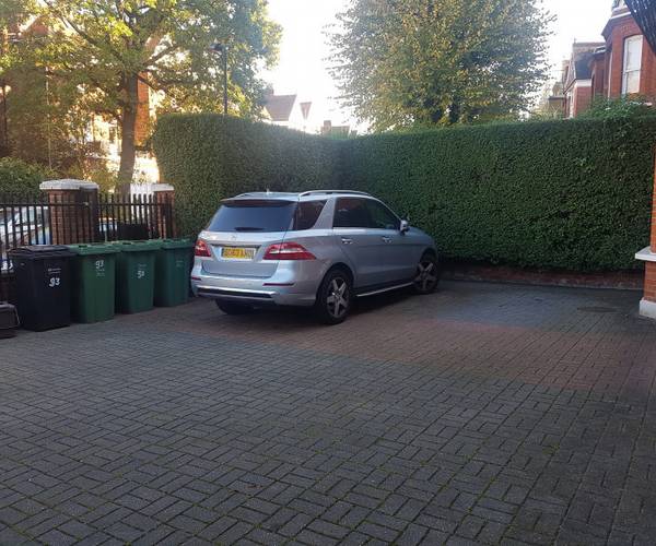 Parking on Canfield Gardens, NW6