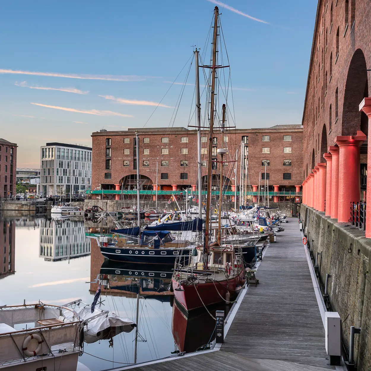 Albert Dock parking from 1.20