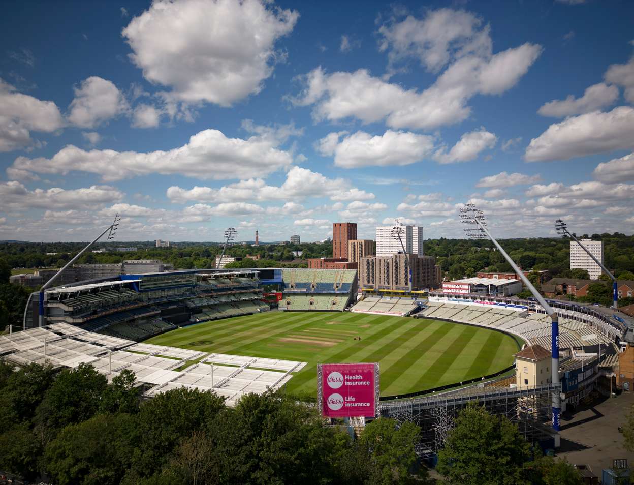 Parking at Edgbaston for England vs Pakistan Test — September 2026