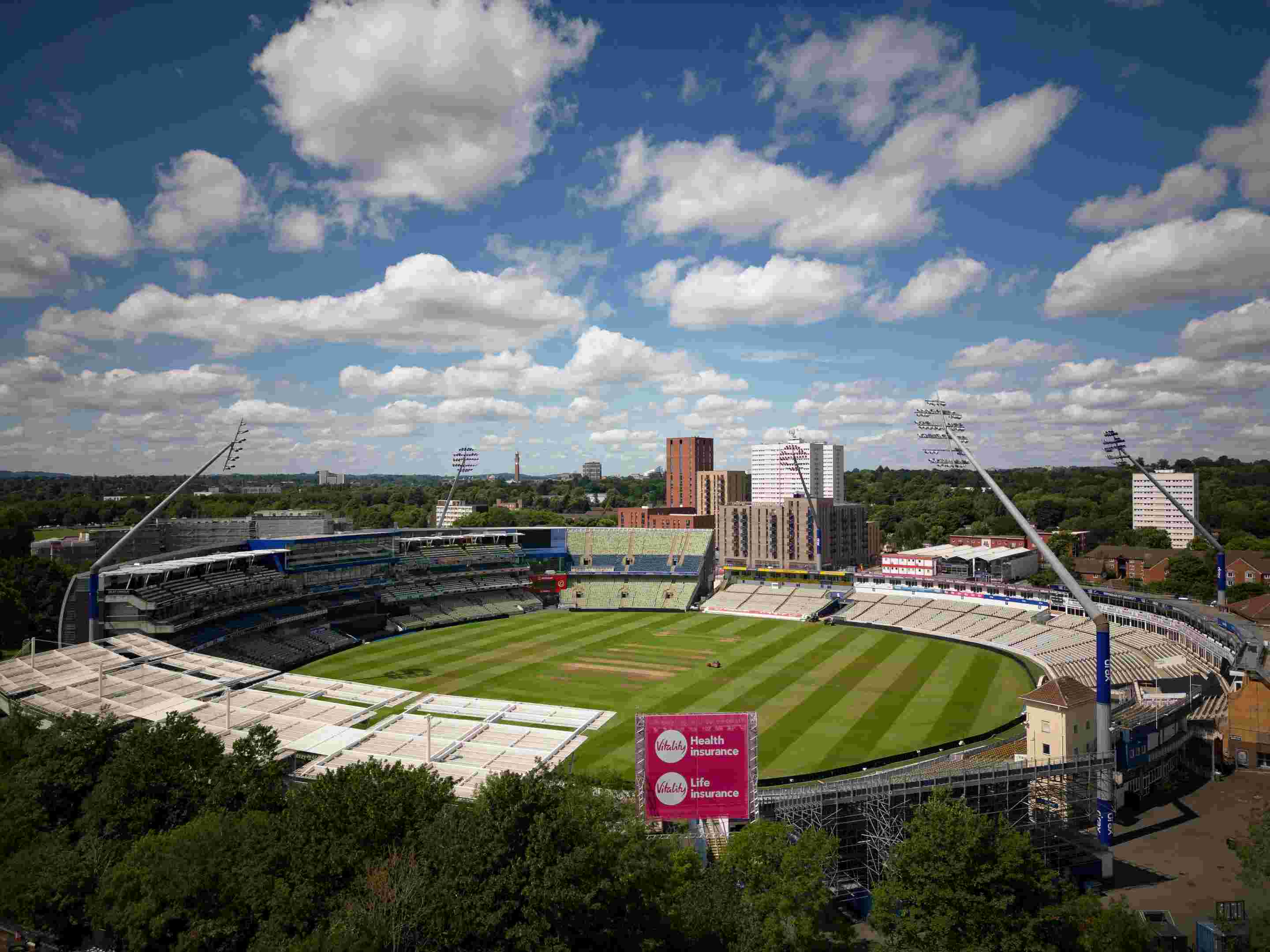 Parking at Edgbaston for England vs Pakistan Test — September 2026